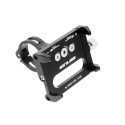 Bike holder GUB G85 black for mobile phone Metal