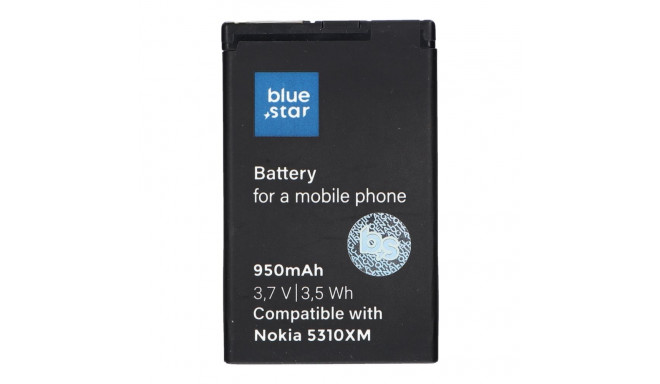 Battery for Nokia 5310 XM / 6600F / 7210S / 7310S 950 mAh Blue Star Premium
