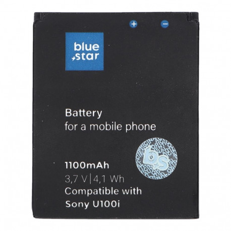 Battery for Sony Ericsson U100 Yari / J10 / J10i2 ELM / Hazel 1100 mAh Blue Star