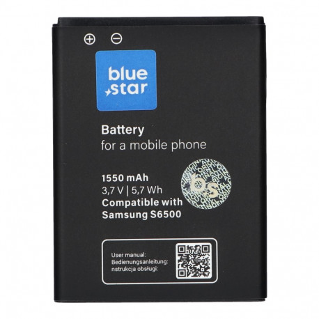 Battery for Samsung Galaxy Mini 2 S6500 / Galaxy Young S6310 / Galaxy Ace Plus S7500 1550 mAh Blue S