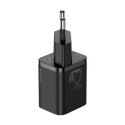 BASEUS charger Type C Super Si Power Delivery 25W + cable Type C to Type C black TZCCSUP-L01