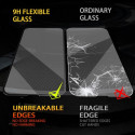 Bestsuit kaitseklaas Flexible Hybrid Glass 5D Huawei P20 Pro, must