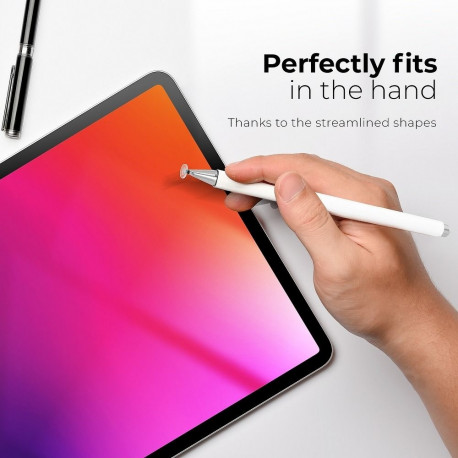 Stylus for Touch Screens Capacitive white