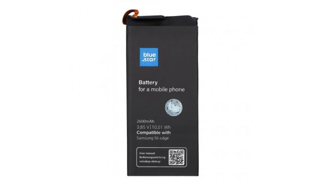 Battery for Samsung S6 Edge 2600 mAh Blue Star Premium