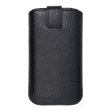 Kaitseümbris Slim Kora 2 Samsung Galaxy S10/Note 10/J3 2017/Sony Xperia Z3/Z4/Z5 Huawei P30/P9/P9 Lite, must
