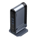 BASEUS HUB Station Multifunctional 16in1 Type C to 3xUSB 3.0 + 2xUSB 2.0 + Typ C + VGA + 4K + DC Pow