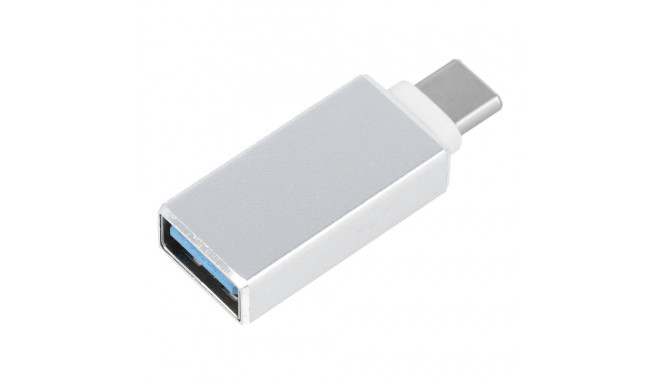 Adaptor OTG USB A 3.0 (female) to Typ C (male) white