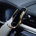 FORCELL car holder with wireless charging automatic sensor + magnetic adapters HS1 15W gold