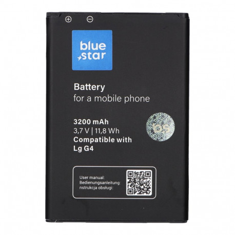 Battery for LG G4 3200 mAh Blue Star Premium