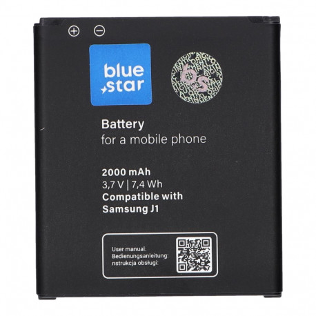 BLUE STAR PREMIUM battery for SAMSUNG J1 J100 2000 mAh