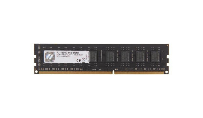G.Skill RAM DIMM 8GB PC12800 DDR3/F3-1600C11S-8GNT
