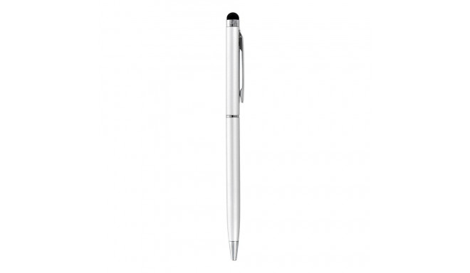 Stylus for Touch Screens Capacitive with PEN silver