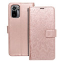 Forcell case Mezzo Book Xiaomi Redmi Note 10/10S, mandala rose gold