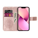 Forcell case Mezzo Book Xiaomi Redmi Note 10/10S, mandala rose gold