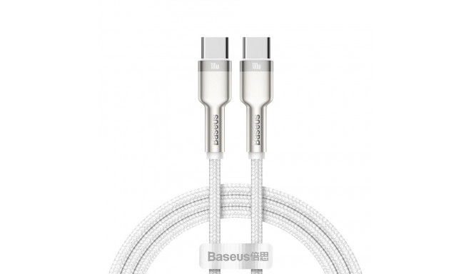 BASEUS cable Type C to Type C PD 5A 100W Cafule CATJK-C02 1 m white