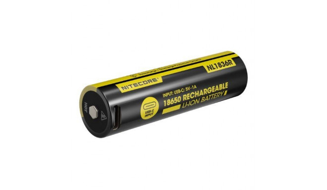 BATTERY RECH. LI-ION 3.6V/NL1836R(3600MAH) NITECORE