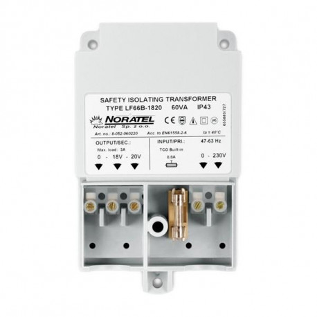TRANSFORMER 230V/18V DC 60VA/TR60VA SATEL
