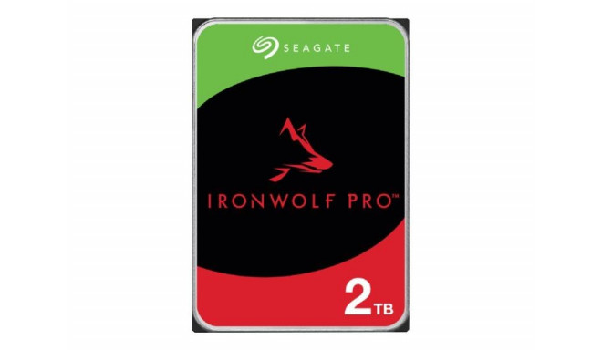 HDD|SEAGATE|IronWolf Pro|2TB|SATA|256 MB|7200 rpm|3,5"|ST2000NT001