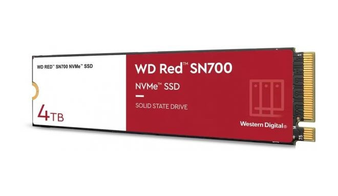 Western Digital SSD Red SN700 4TB M.2 NVMe 3100/3400MBytes/sec
