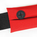 Sport belt with case and light ART APS-01R red