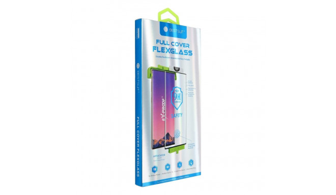 Bestsuit Flexible Hybrid Glass 5D Samsung Galaxy Note 10+ Hot Bending, black