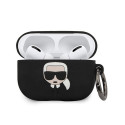 Original  case KARL LAGERFELD KLACAPSILGLBK for Apple Airpods Pro black