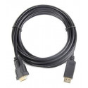 Gembird CABLE DISPLAY PORT TO DVI/1M CC-DPM-DVIM-1M