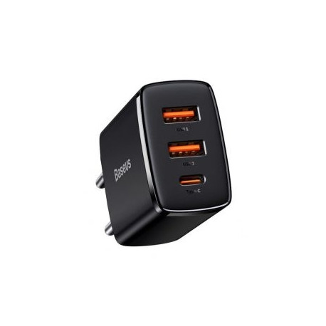 Baseus MOBILE CHARGER WALL 30W/BLACK CCXJ-E01