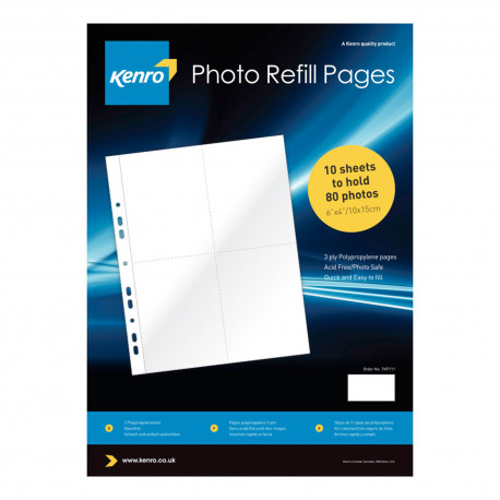 Kenro photo sleeve TKP111 for 8 photos 10x15cm 10pcs