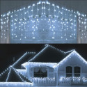 LED Рождественская гирлянда, сосульки для ули