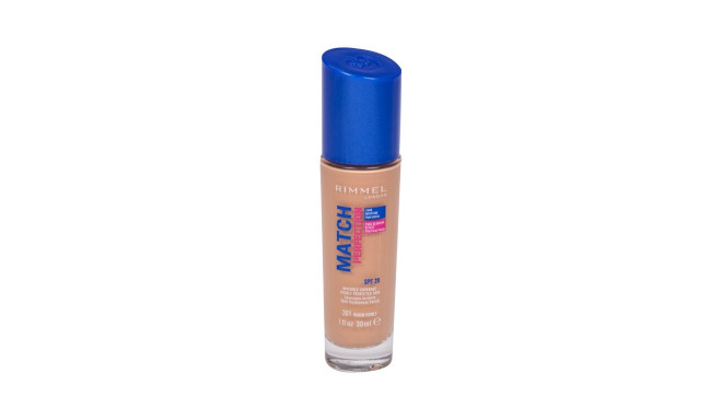 Rimmel London Match Perfection SPF20 (30ml) (301 Warm Honey)