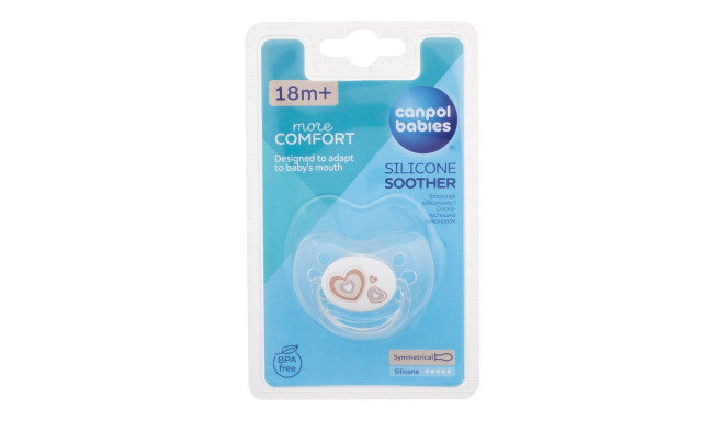 Canpol babies Newborn Baby More Comfort Silicone Soother (1ml)