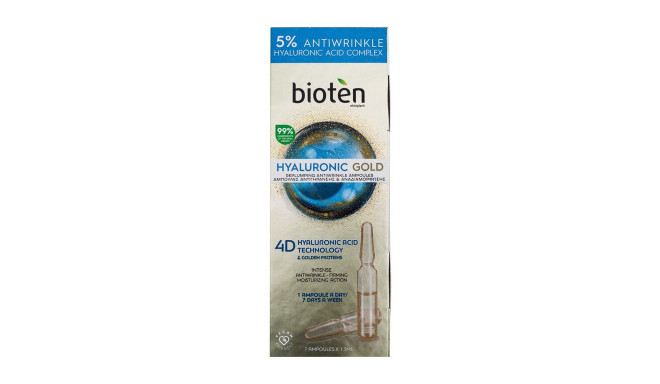 Bioten Hyaluronic Gold Replumping Antiwrinkle Ampoules (7ml)
