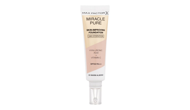 Max Factor Miracle Pure Skin-Improving Foundation (30ml) (45 Warm Almond)