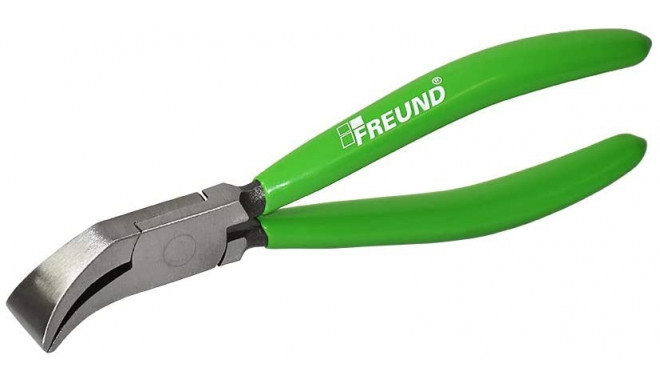 Seaming pliers, bent of 45°, lap joint, 22 mm, depth 28mm