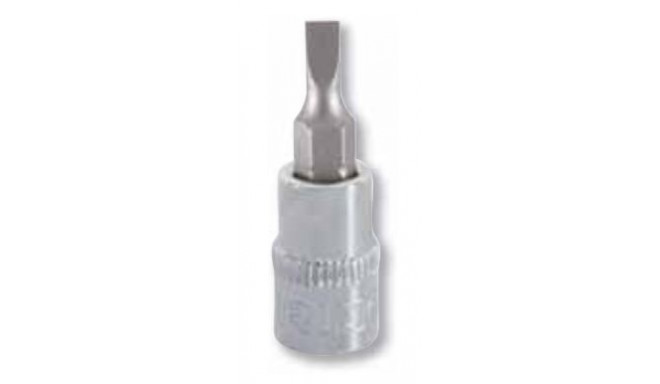 Slotted bit socket 0,8x4,0mm 1/4" Irimo blister