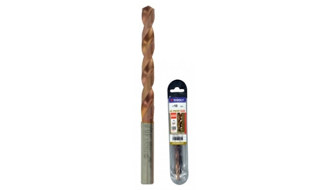 Metallipuur 9.5mm, FURIUS HSS, Ti2CN FUSIO, üleni lihvitud, Tipunurk terav (split point) 135°, jaepa