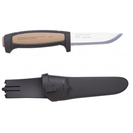MORAKNIV® PRO ROPE, Serrated Stainless Steel Blade 91x2 mm