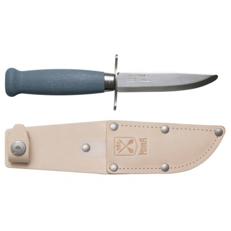 Morakniv Scout 39 Safe välinuga – 2.0 mm ümara otsaga roostevaba teras tera, kasest käepide, mustika