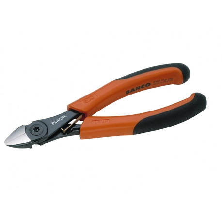 Bahco ERGO™ side cutting pliers 2101PG-160 – two-component ERGO™ handles, recoil spring, phosphate f