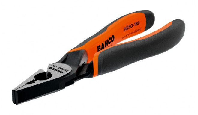 Bahco combination pliers 2628G-200 – ergo™ insulated handles, 200mm, alloy steel with phosphate fini