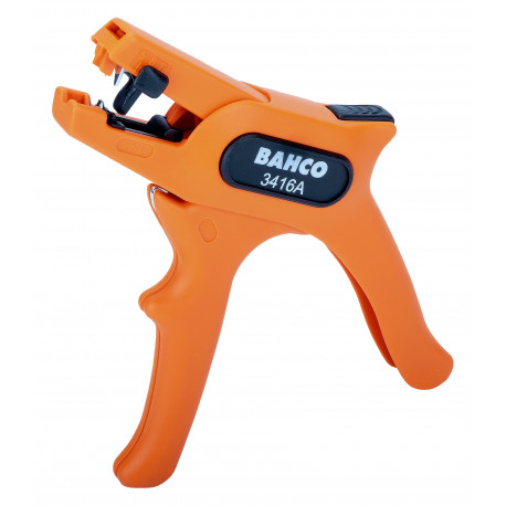 Bahco automatic wire stripping plier 3416 A – adjustable 0.2-6 mm², integrated cable cutter, polyami