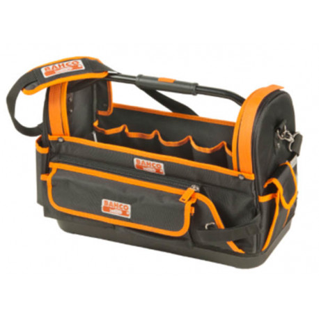 Bahco open top fabric tool bag with rigid base, 32 L