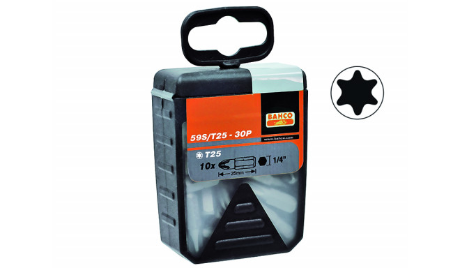 Bits TORX T25 25mm 30pcs