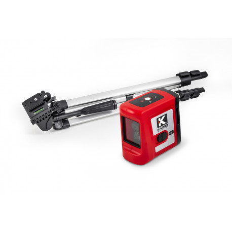Kapro 862_SET cross-line laser with red beam and magnet + 1.3m tripod