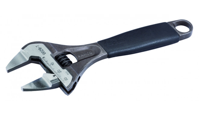 Adjustable wrench with thin jaws 170mm max 32mm Ergo