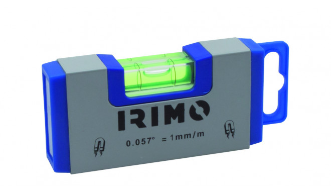 Pocket spirit level 100mm with magnet Irimo