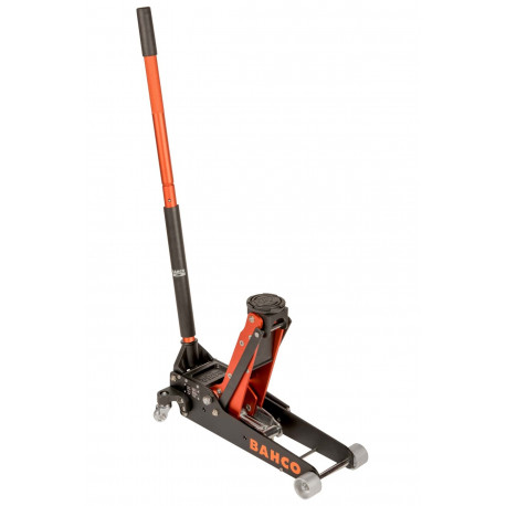 Bahco aluminium trolley jack BH1A1500A – 1.5 ton capacity, dual piston system, low entry height, nyl