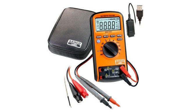 Digital multimeter AC and DC up to 1000 V ; class 600 V-CATIV ja 1000 V-CATIII ; temp: -55C° to + 10