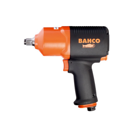Pneumatic impact wrench 1/2" max 1112 Nm, double hammer engine and direction change with thumb